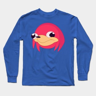 Ugandan Knuckles 1 Long Sleeve T-Shirt